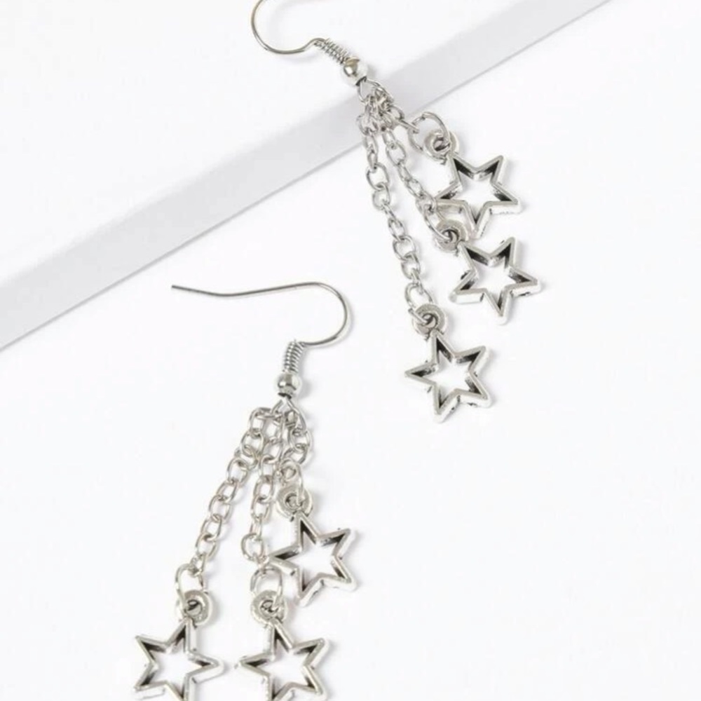 Tassel Star Drop Earrings